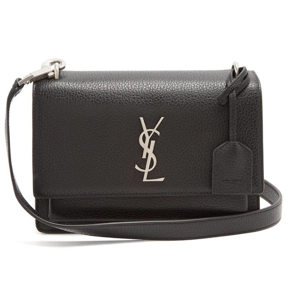 YSL Saint Laurent Sunset Medium (Black)
